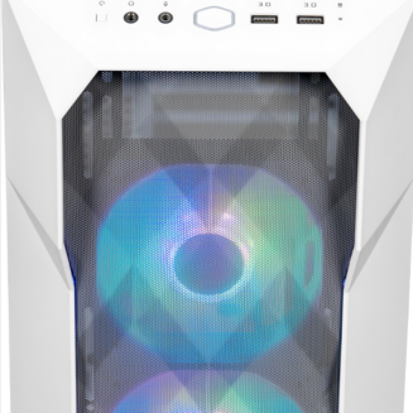 Кутия Cooler Master MasterBox TD300 Mesh, Бяла
