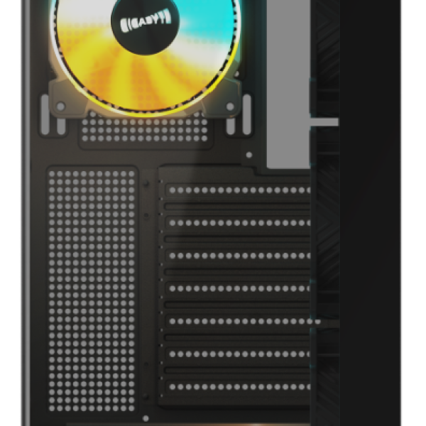 Кутия Gigabyte C500 PANORAMIC Stealth Black - Mid-Tower