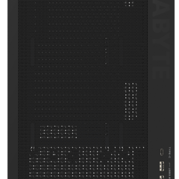 Кутия Gigabyte C500 PANORAMIC Stealth Black - Mid-Tower