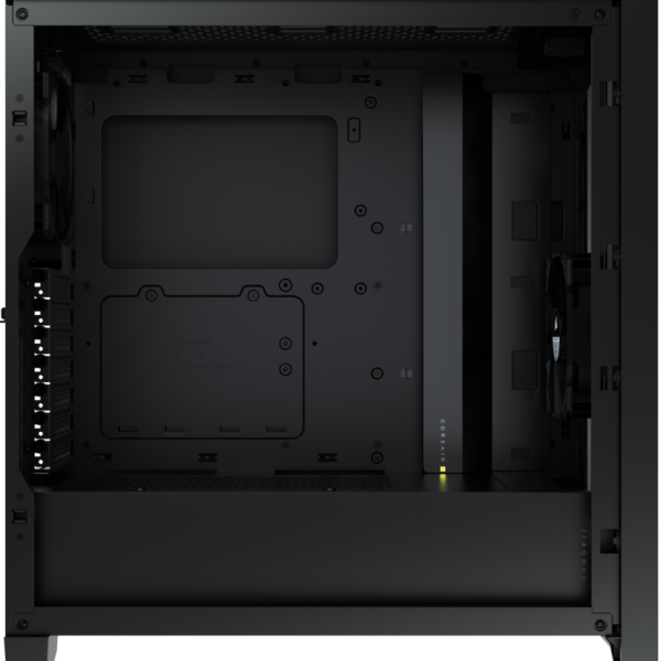 Кутия Corsair 4000D Airflow Mid Tower, Tempered Glass, Черна