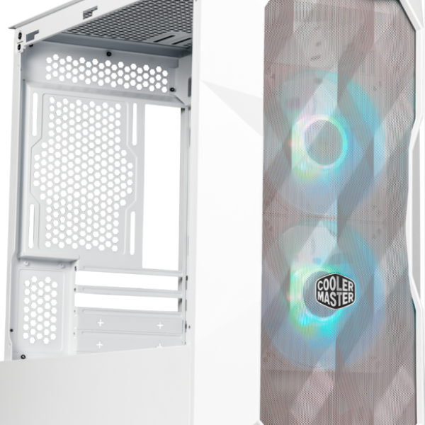 Кутия Cooler Master MasterBox TD300 Mesh, Бяла