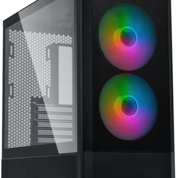 Кутия Lian Li LANCOOL 207 Mid-Tower, Tempered Glass, Черно