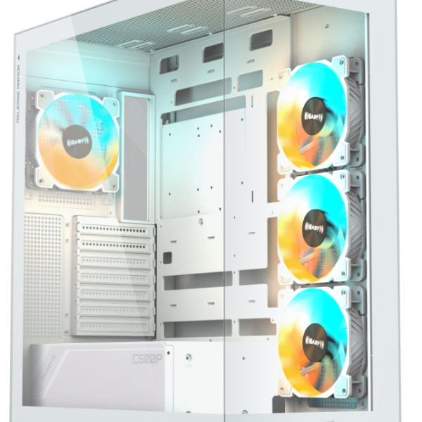 Кутия Gigabyte C500 PANORAMIC Stealth Ice - Mid-Tower