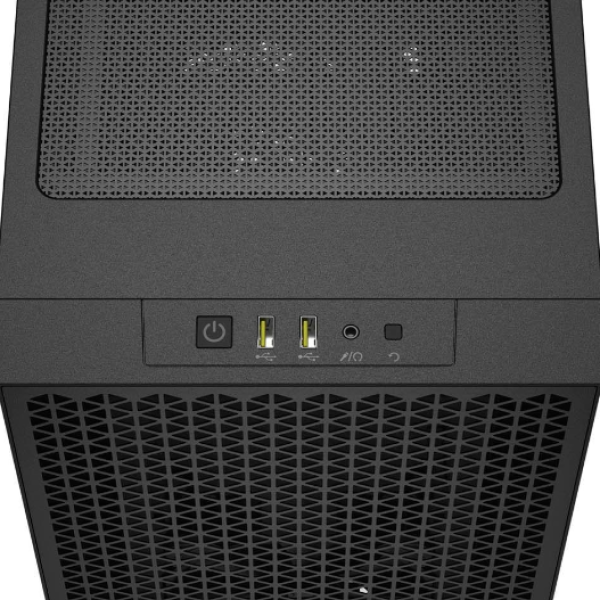 Кутия Corsair 3000D Airflow Mid Tower, Tempered Glass, Черна