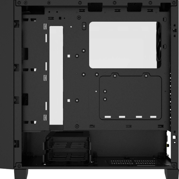 Кутия Corsair 3000D Airflow Mid Tower, Tempered Glass, Черна