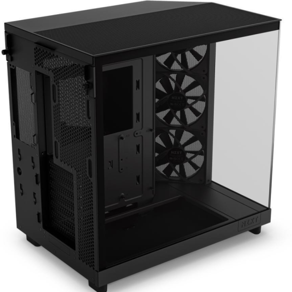 Кутия NZXT H6 Flow Matte Black - Middle Tower