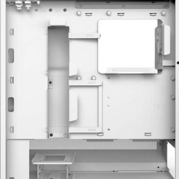 Кутия NZXT H5 Flow 2024 White, Mid-Tower
