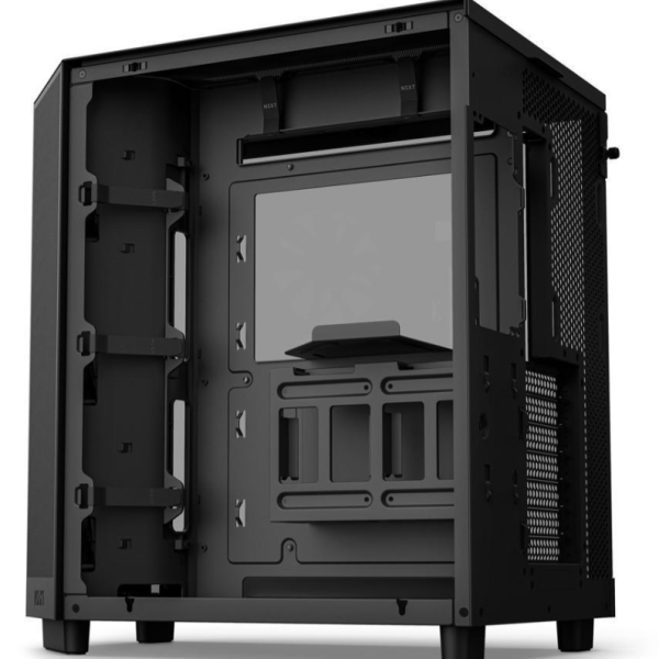 Кутия NZXT H6 Flow Matte Black - Middle Tower