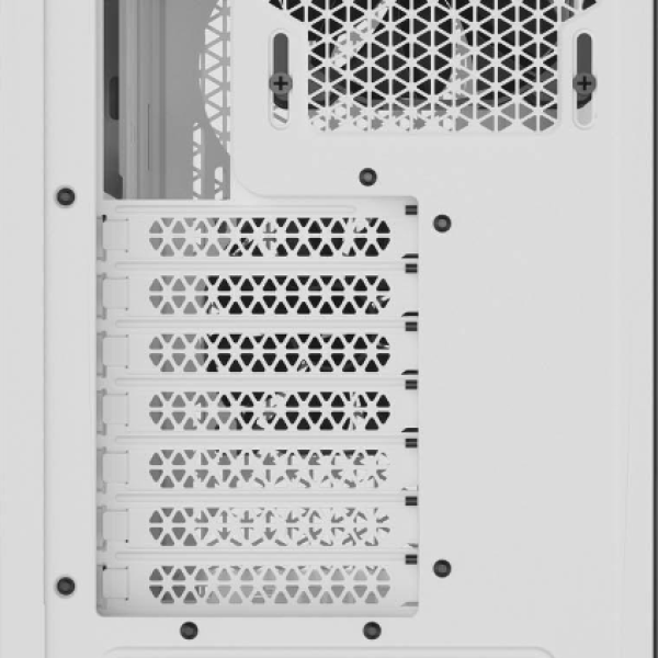 Кутия Corsair 3000D Airflow Mid Tower, Tempered Glass, Бял