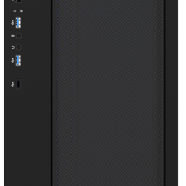 Кутия Gigabyte C301 Black V2, TG, Mid-Tower
