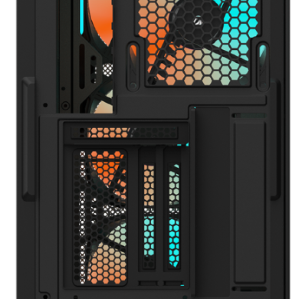 Кутия Gigabyte C301 Black V2, TG, Mid-Tower