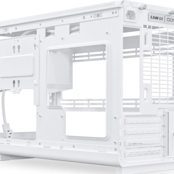 Кутия Lian Li DAN A3-mATX Wood Edition White - Micro Tower