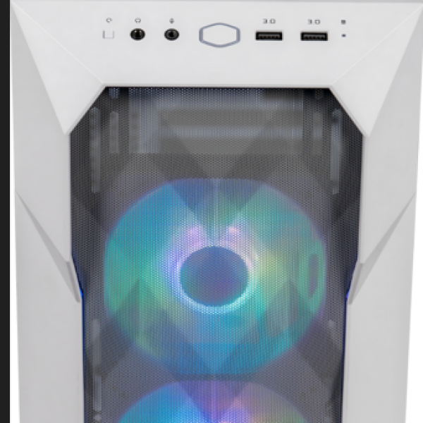 Кутия Cooler Master MasterBox TD300 Mesh, Бяла