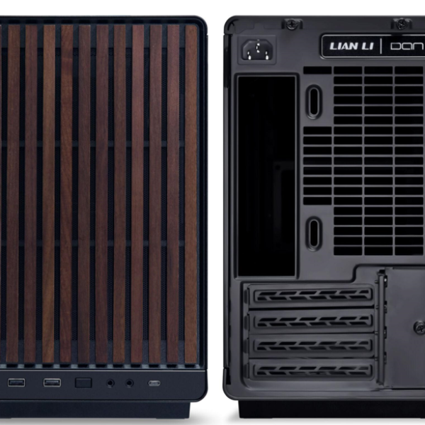Кутия Lian Li DAN A3-mATX Wood Edition, Micro Tower