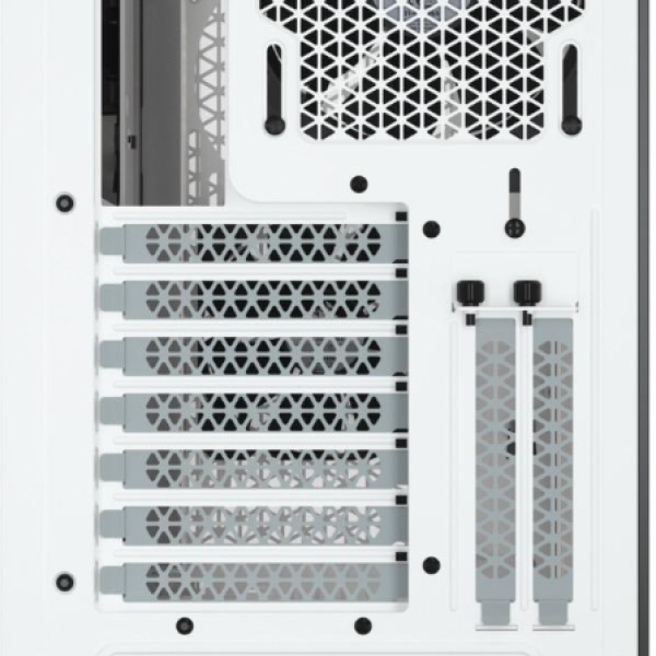 Кутия Corsair 4000D Airflow Mid Tower, Tempered Glass, Бяла