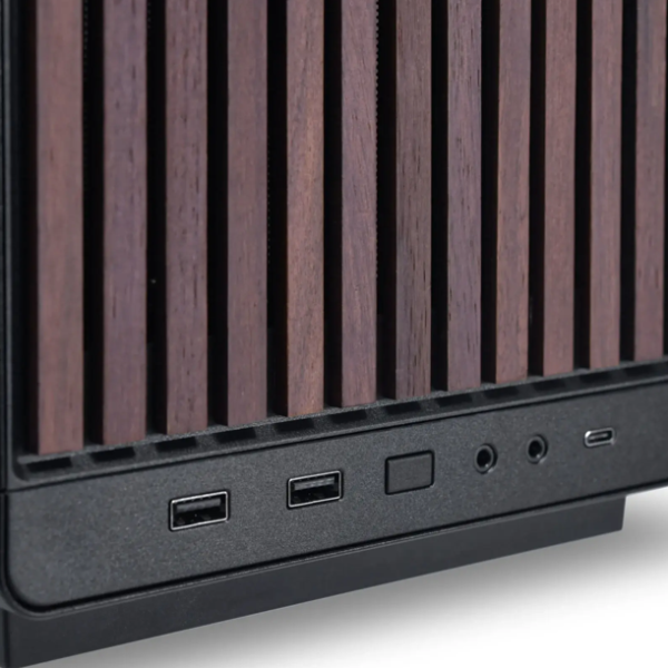 Кутия Lian Li DAN A3-mATX Wood Edition, Micro Tower