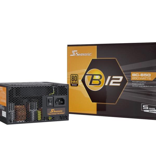 Захранващ блок Seasonic B12-BC-850, 850W Bronze 85+