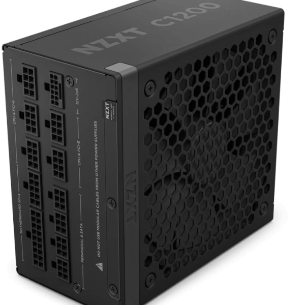 Захранващ блок NZXT C1200, 1200W 80+ Gold ATX 3.1 - Fully Modular