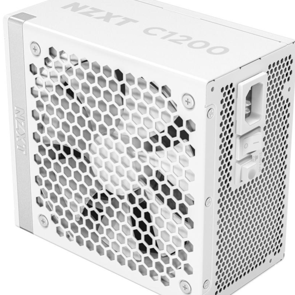 Захранващ блок NZXT C1200 White 1200W 80+ Gold ATX 3.1 - Fully Modular