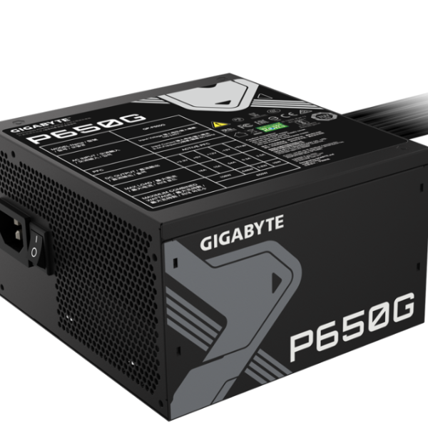 Захранващ блок Gigabyte P650G, 650W, 80+ Gold