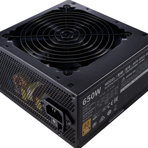 Захранващ блок Cooler Master MWE 650 Bronze V2