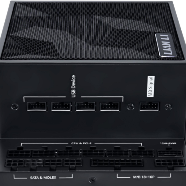 Захранващ блок Lian Li EDGE EG0850 Black 850W 80+ Platinum PCIe 5.1, ATX 3.1