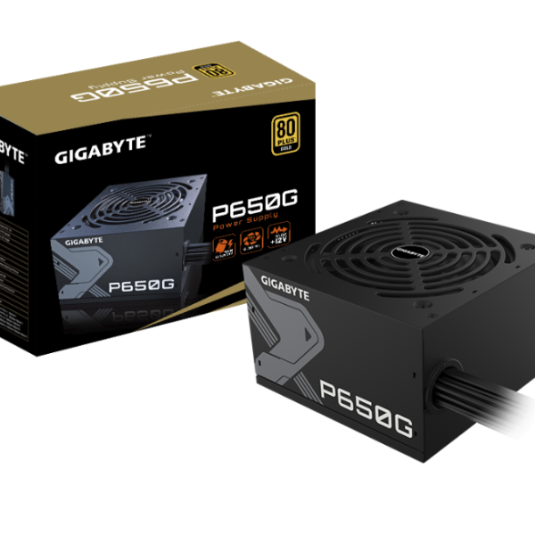 Захранващ блок Gigabyte P650G, 650W, 80+ Gold