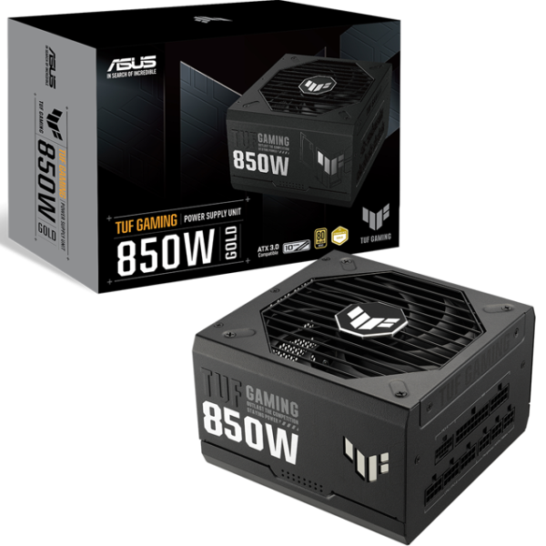 Захранващ блок ASUS TUF Gaming 850W, 80+ Gold