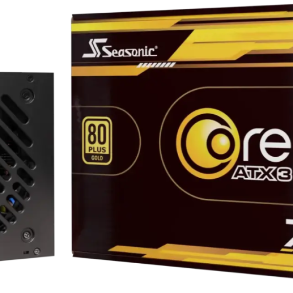 Захранващ блок Seasonic CORE GX 750W 80+ Gold, Fully Modular, ATX 3.1, PCIe 5.0