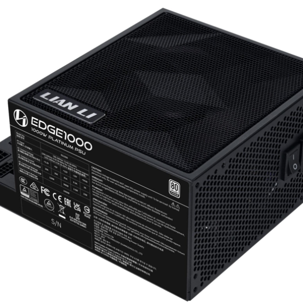 Захранващ блок Lian Li EDGE EG1000 Black 1000W 80+ Platinum PCIe 5.1, ATX 3.1