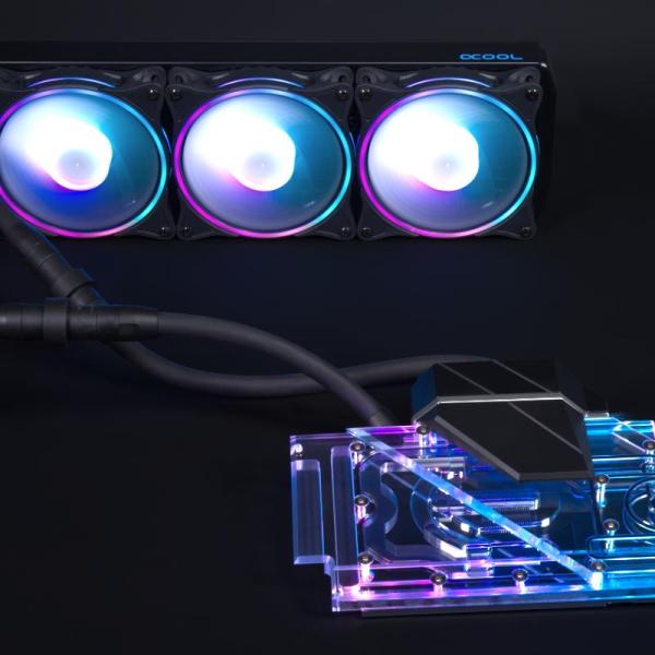 Система с водно охлаждане Alphacool Eiswolf 2 AIO - 360mm RTX 3080/3090 TUF with Backplate