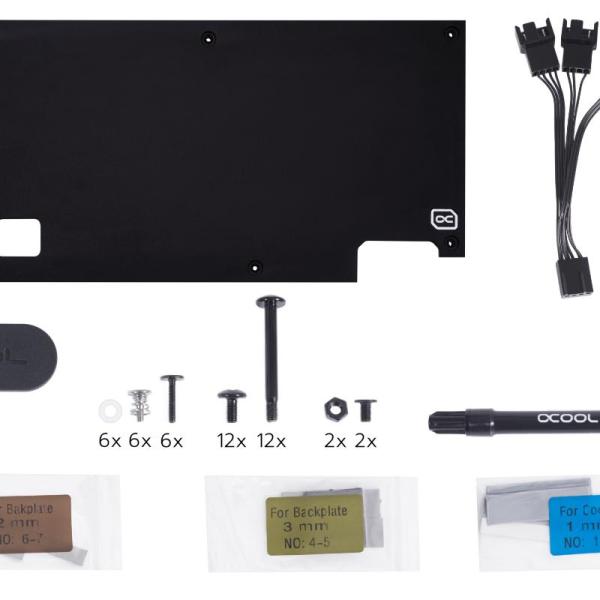 Система с водно охлаждане Alphacool Eiswolf 2 AIO - 360mm Radeon RX 6800/6800XT Strix/TUF with Backplate