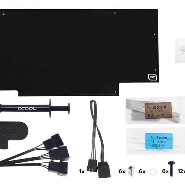 Система с водно охлаждане Alphacool Eiswolf 2 AIO - 360mm RTX 3080/3090 ROG Strix with Backplate
