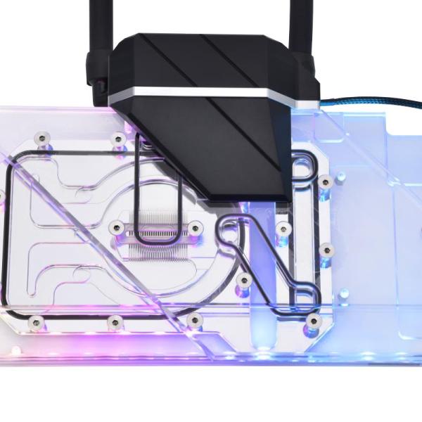 Система с водно охлаждане Alphacool Eiswolf 2 AIO - 360mm Radeon RX 6800/6800XT Strix/TUF with Backplate