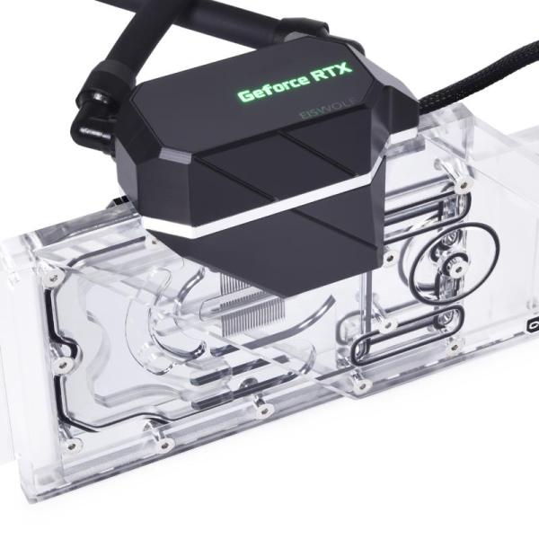 Система с водно охлаждане Alphacool Eiswolf 2 AIO - 360mm RTX 3080/3090 TUF with Backplate