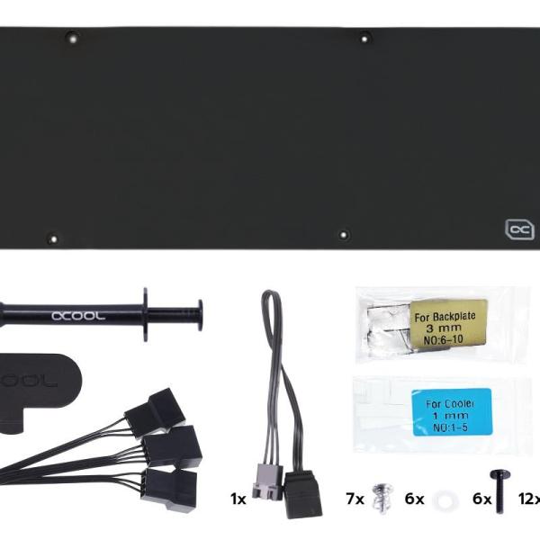 Система с водно охлаждане Alphacool Eiswolf 2 AIO - 360mm Radeon RX 6800/6800XT/6900 Reference Design with Backplate