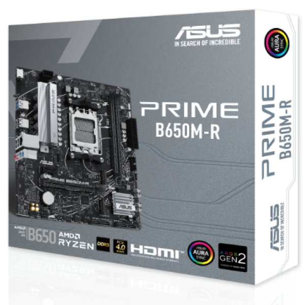 Дънна платка ASUS PRIME B650M-R socket AM5, 2xDDR5