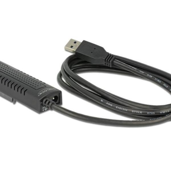 Външна докинг станция Delock, За 2.5″ / 3.5″ SATA HDD / SSD, Backup функция