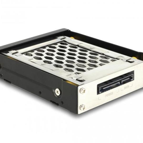 Преносимо чекмедже Delock 3.5″, За 1 x 2.5″ SATA / SAS HDD / SSD, Защита от вибрации