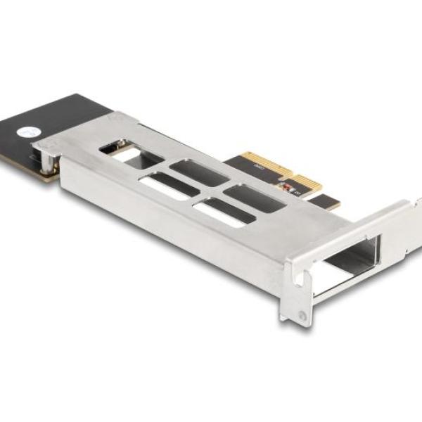 Вътрешна тава Delock, PCI Express Card за 1 x M.2 NVMe SSD - Low Profile Form Factor