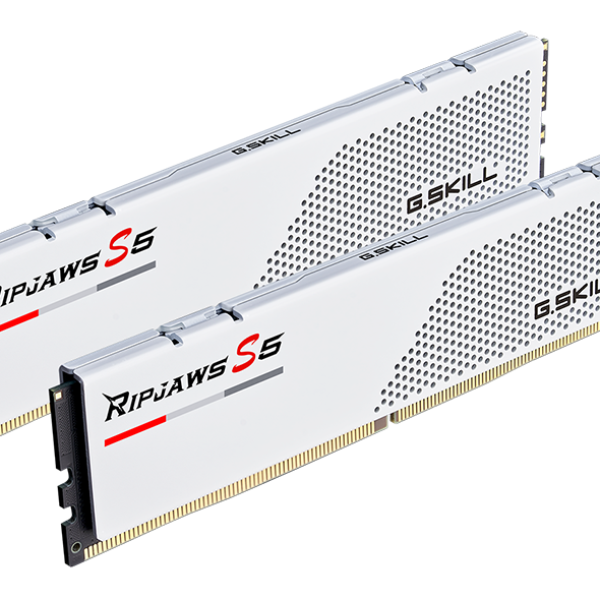 Памет G.SKILL Ripjaws S5 White 64GB(2x32GB) DDR5 6000MHz - Intel XMP