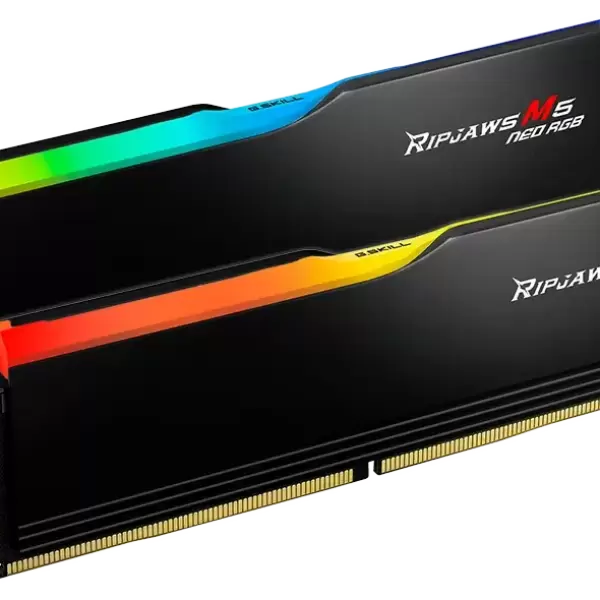 Памет G.SKILL Ripjaws M5 Neo RGB Black 64GB(2x32GB) DDR5-6000 - AMD EXPO