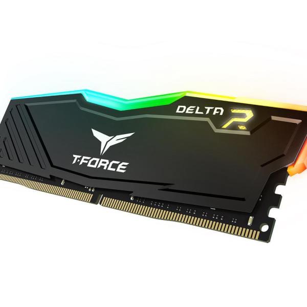 Памет Team Group T-Force Delta RGB Black DDR4 - 16GB (2x8GB) 3200MHz CL16