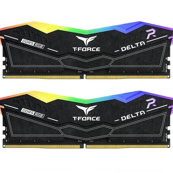 Памет Team Group T-Force Delta RGB DDR5 32GB (2x16GB) 6400MHz CL32