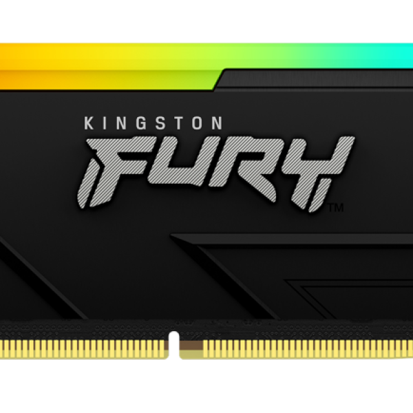 Памет Kingston FURY Beast Black RGB 16GB DDR4 3600MHz CL18