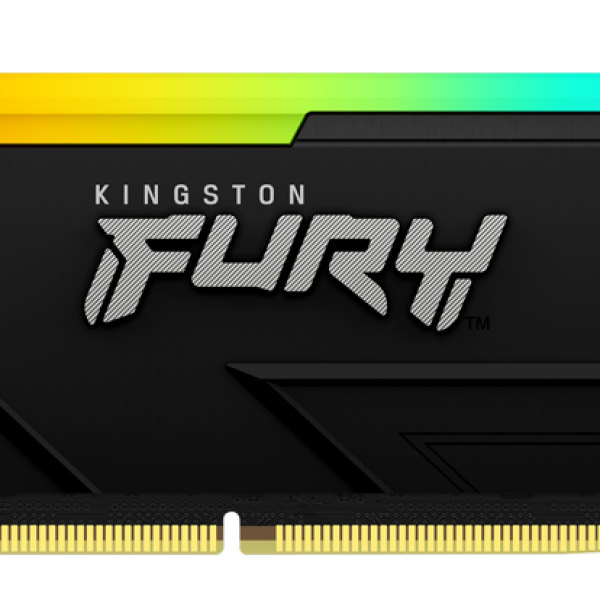Памет Kingston FURY Beast Black RGB 8GB DDR4 3200MHz CL16