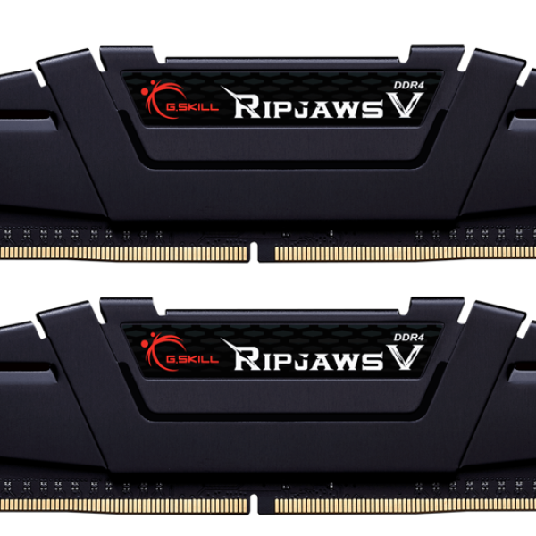 Памет G.SKILL Ripjaws V Black 32GB(2x16GB) DDR4 3200MHz F4-3200C16D-32GVK