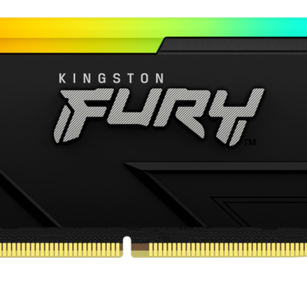 Памет Kingston FURY Beast Black RGB 16GB DDR4 3200MHz CL16