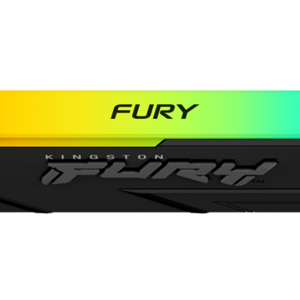 Памет Kingston FURY Beast Black RGB 16GB DDR4 3600MHz CL18