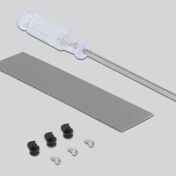 PCI Express x16 (x1 / x4 / x8) карта Delock, за M.2 NVMe M.2 Key M, RGB LED